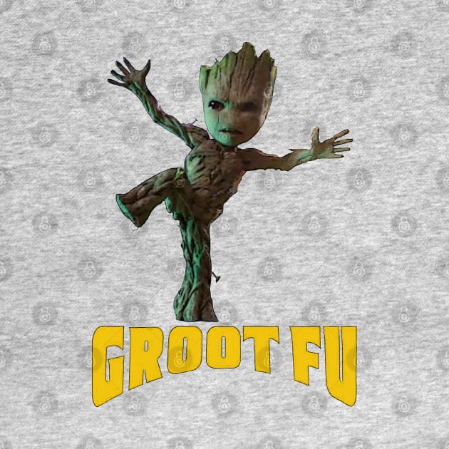Groot Fu by DistractedGeek